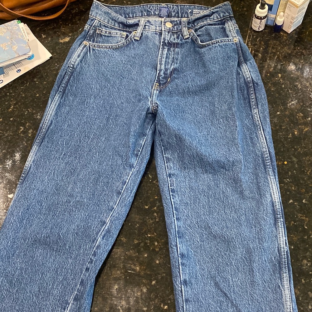 teen arizona jean co highest rise mom jeans
